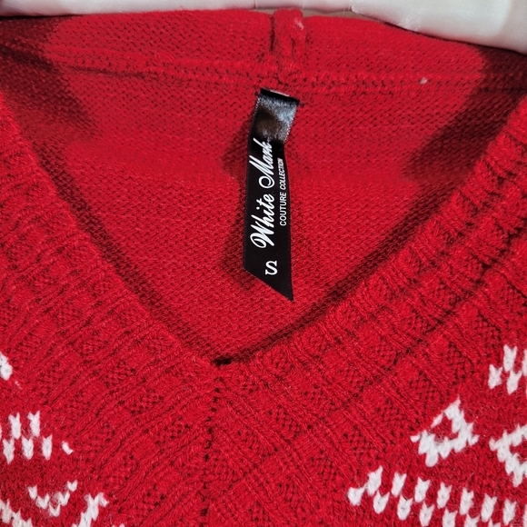 👗KNITTED PRINTED SWEATER DRESS WITH HOODIE - Picture 6 of 6